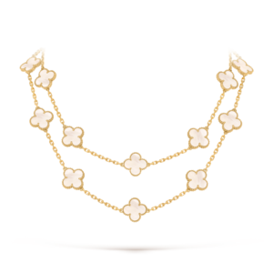 vintage alhambra long necklace, 20 motifs vcarf48800 (5)