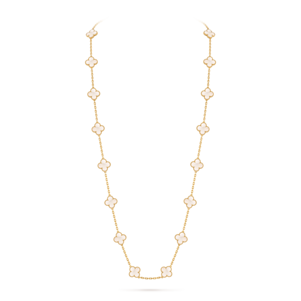 vintage alhambra long necklace, 20 motifs vcarf48800 (6)