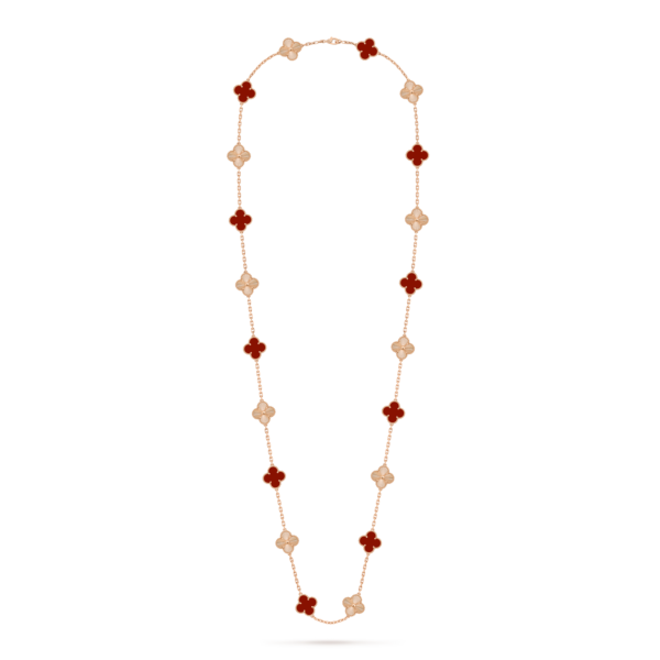vintage alhambra long necklace, 20 motifs vcarp7ro00 (1)