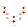 vintage alhambra long necklace, 20 motifs vcarp7ro00 (2)
