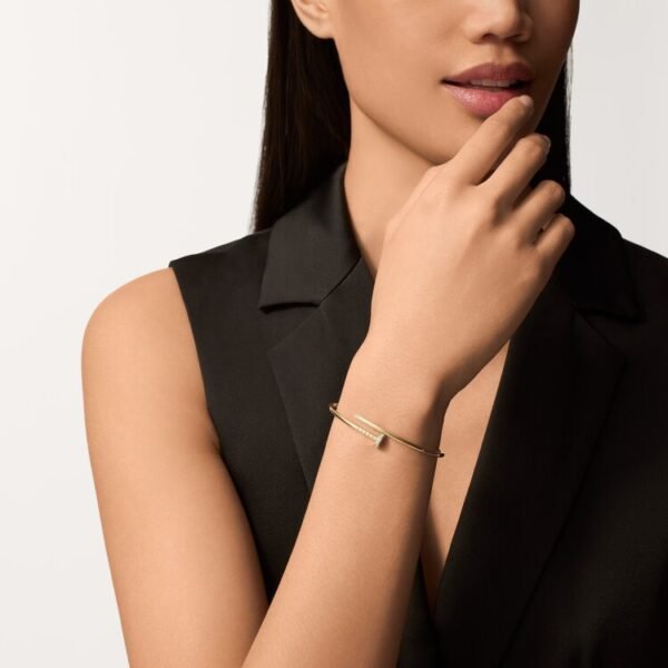 cartier juste un clou bracelet, 18k yellow gold, small/mini model, width 2.5 mm