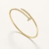 cartier juste un clou bracelet, 18k yellow gold, small/mini model, width 2.5 mm