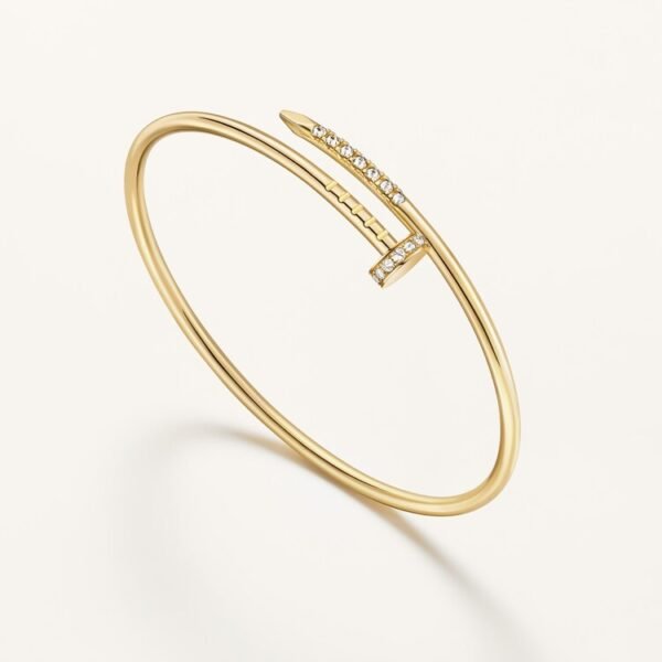cartier juste un clou bracelet, 18k yellow gold, small/mini model, width 2.5 mm