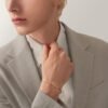 cartier juste un clou bracelet, 18k yellow gold, small/mini model, width 2.5 mm
