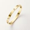 cartier love bracelet, medium model, width: 6.1mm, none diamonds/ 4 diamonds/ 10 diamonds/ full& paved diamonds